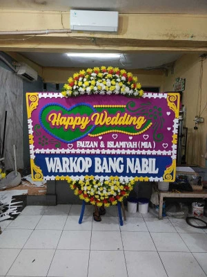 Papan Bunga di The Hermitage Jakarta