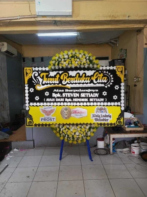 Papan Bunga di The Hermitage Jakarta