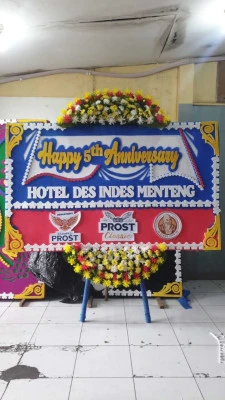 Papan Bunga di The Hermitage Jakarta